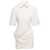 JACQUEMUS White Shirt Dress La Robe Camisa In Cotton Blend Woman WHITE