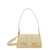 JACQUEMUS 'Le Petit Bambimou' Ivory Shoulder Bag With Logo Detail In Padded Leather Woman Beige