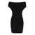 JACQUEMUS Black Mini Dress 'La Robe Cubista' In Viscose Woman Black