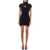 MUGLER Mugler Mugler Star Mini Dress Black