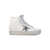 Golden Goose Golden Goose Hi Fancy Sneakers WHITE SILVER BLUE