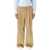 AMI Paris AMI Paris Large Fit Trousers Beige