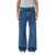 AMI Paris AMI Paris Large Fit Jeans USED BLUE