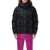 Palm Angels Palm Angels Hooded Down Jacket Multicolor