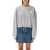 Isabel Marant Isabel Marant Étoile Margo Cropped Hoodie GREY WHITE