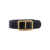 Tom Ford Tom Ford Crocco Print Scored Belt Black