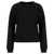 Emporio Armani Emporio Armani Logo Cotton Sweatshirt Black