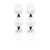 MONIES Monies Lumen Earrings Accessories WHITE