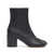 MM6 Maison Margiela Mm6 Maison Margiela Ankle Boots With Stitching Detail Black