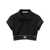 Alexander Wang Alexander Wang Cheerleader Crop Polo Shirt Black