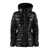 Moncler Moncler Glossy Black 'Barante' Hooded Down Jacket Black