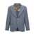 Brunello Cucinelli Brunello Cucinelli Pinstripe Blazer BLUE