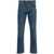 John Richmond John Richmond Cotton Jeans With Logo Plaque BLUE