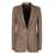 Tagliatore Tagliatore J-Parigi Single-Breasted Two-Button Blazer Beige