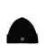 Stone Island Junior Logo patch beanie Black