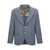 Brunello Cucinelli Pinstripe blazer Light Blue