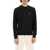 Lacoste Classic Fit Crewneck Sweatshirt BLACK