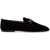 TOD'S Velvet Loafers For NERO