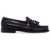 G.H. BASS Esther Kiltie Weejuns Loafers In Brushed Leather BLACK