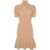 Patou Patou Knitted Cashmere Blend Minidress Beige