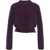 Jucca Knitted sweater in virgin wool Violet