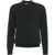 Paolo Pecora Knit pullover with polo collar in virgin wool Black