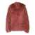 THE ATTICO The Attico Pink Viscose Fur Jacket VINTAGE ROSE