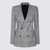 Tagliatore Tagliatore Grey Wool Blazer PIED DE POULE