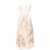 ZIMMERMANN Zimmermann Halliday Floral Dress Beige