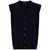 Daniele Fiesoli Daniele Fiesoli Blue Merino Wool And Cashmere Vest With V-Neck BLUE