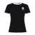 Kenzo Kenzo Stretch Cotton T-Shirt With Logo Print Black