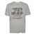 Golden Goose Golden Goose Journey M`S T-Shirt Regular Melange Jersey Vintage Print Clothing GREY