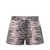 Ganni Ganni Woman'S Organic Denim Zebra Printed Shorts PURPLE