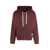 Jil Sander Jil Sander Cotton Full-Zip Sweatshirt RED-PURPLE OR GRAPE