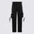 Off-White Off-White Black Cotton Pants Black