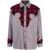 Maison Margiela Maison Margiela Multicolor Cotton Check Stripe Shirt RED