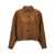 Brunello Cucinelli 'Monile' leather jacket Brown