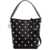 Stella McCartney Large Frayme Bucket Bag With Studs BLACK