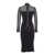 Elisabetta Franchi KNITTED DRESS Black  