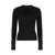 Pinko Pinko Rabbocco Knitted Wool-Blend Top Black