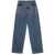 Alessandra Rich Alessandra Rich Wide Leg Jeans With Rhinestones BLUE