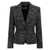 Alberta Ferretti Alberta Ferretti Boucle Single-Breasted Blazer Multicolor