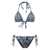 Acne Studios Acne Studios Denim Print Bikini Set CLEAR BLUE