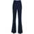 HEBE STUDIO Hebe Studio Georgia Cady Flared Trousers BLUE