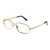 Cartier Cartier Eyeglasses GOLD GOLD TRANSPARENT