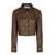 Fendi Fendi Printed Twill Shirt BROWN