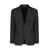 Giorgio Armani Giorgio Armani Single-Breasted Two-Button Blazer Black