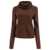 Jil Sander Jil Sander Zipped Top BROWN