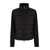 Moncler Moncler Black Down Jacket With Inserts Black