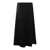 Brunello Cucinelli Brunello Cucinelli Black Wool Skirt Black